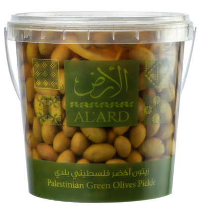 GREEN OLIVE PICKLES 907G